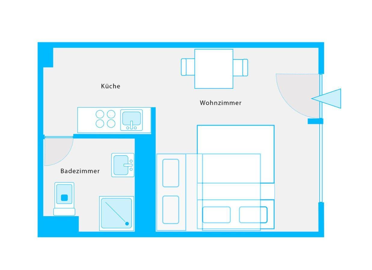 GreatStay - Koburger Str. 14 VH Berlin Eksteriør billede